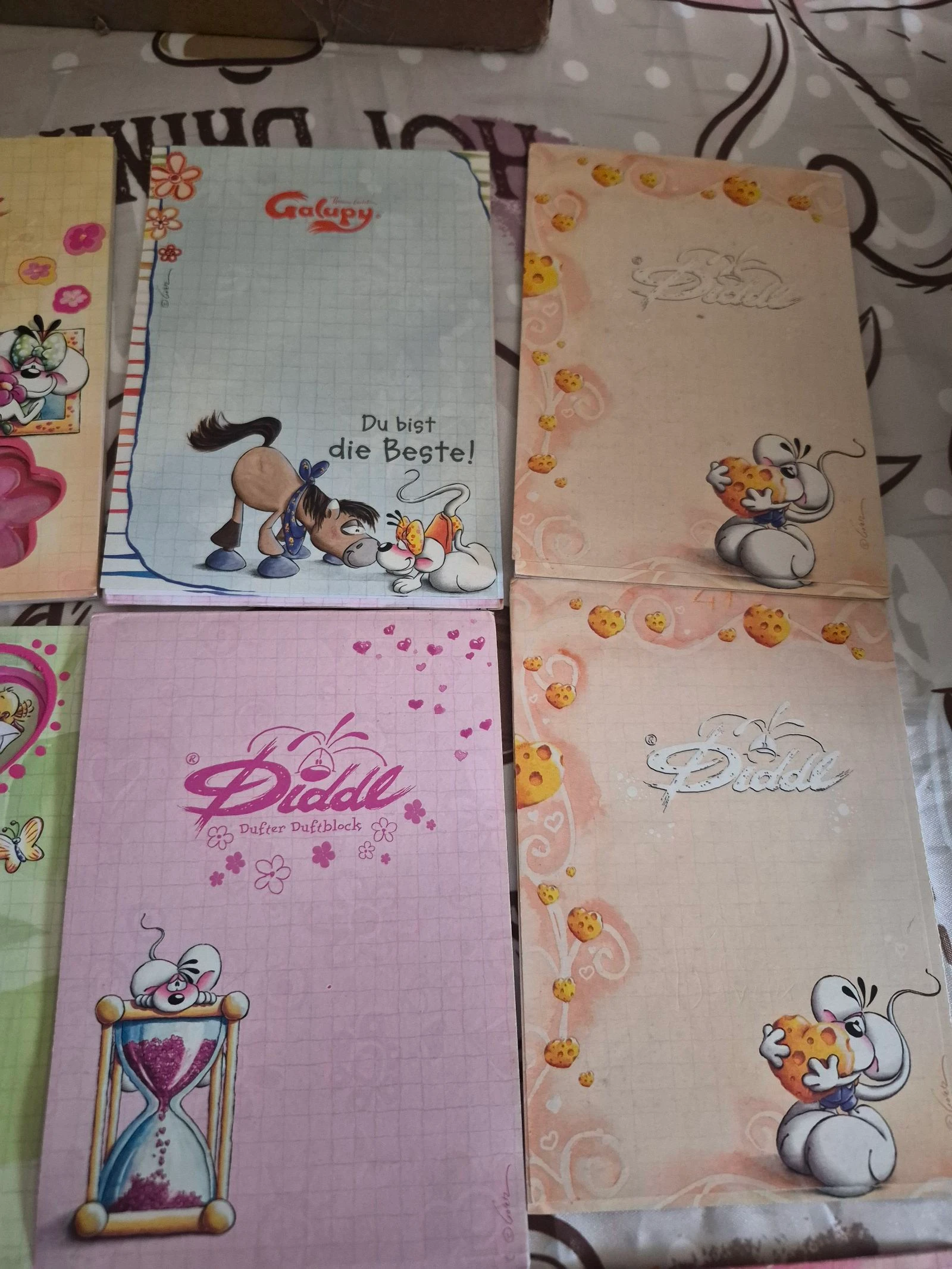 Lote de 12 blocos Diddl A6 vintage – photo 4